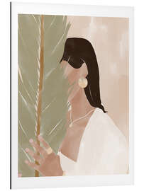 Magnettafel Plant Girl