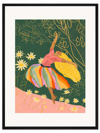 Gerahmter Kunstdruck Freiheit