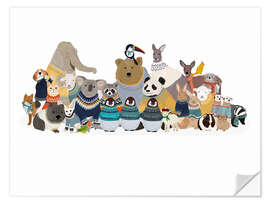 Wall sticker Group Photo in Jumper