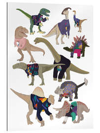 Gallery print Dinosaurs In 80s Jumpers