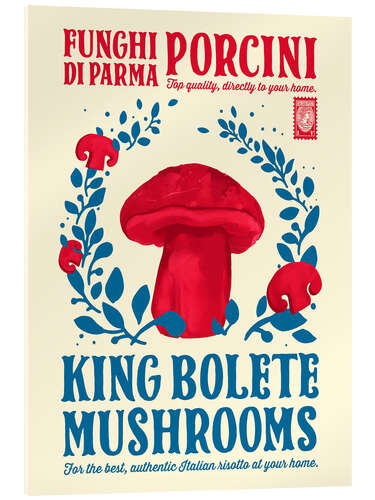 Acrylglasbild Funghi Porcini Di Parma