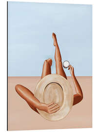 Magnettafel Kaffee am Pool