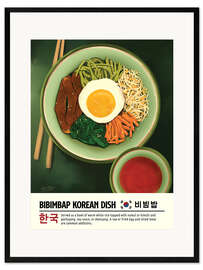 Gerahmter Kunstdruck Bibimbap