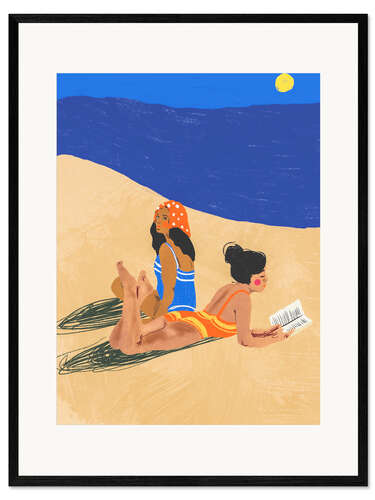 Framed art print Girlfriends