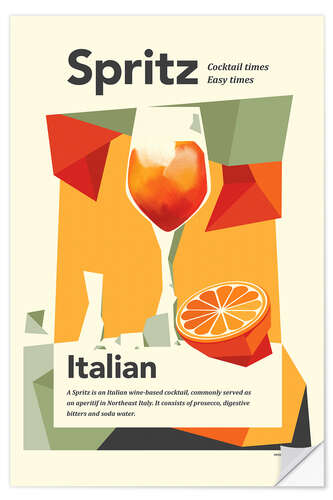 Vinilo para la pared Aperol Spritz Aperitif