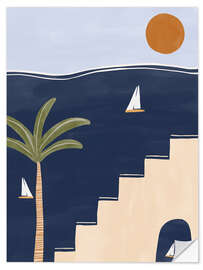 Wall sticker Sailboats