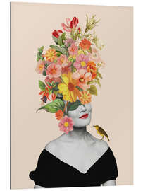 Magnettafel Blooming Woman