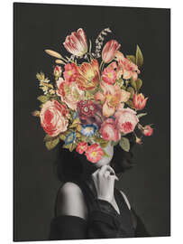 Magnettafel Vintage-Blumenstrauß