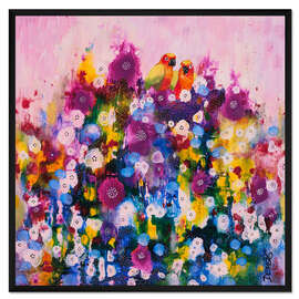 Gerahmter Kunstdruck In den Tropen