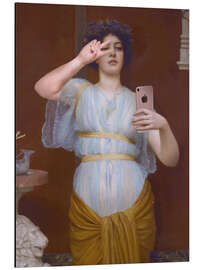 Magnettafel Selfie-Mädchen