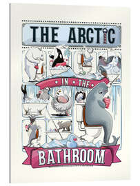 Gallery print Arctic Animals in the Bathroom