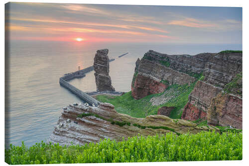 Canvas print Helgoland - Long Anna