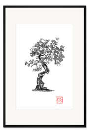 Gerahmter Kunstdruck Japanischer Baum