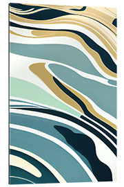 Gallery print Abstract Scandinavian Beach