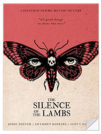 Vinilo para la pared The Silence of the Lambs