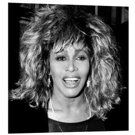 Foam board print Tina Turner, 1986