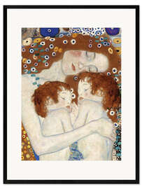 Framed art print Mother and Twins III