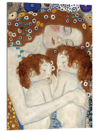 Quadro em plexi-alumínio Mother and Twins III