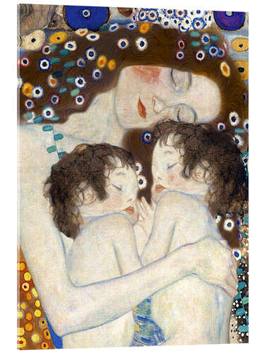 Acrylic print Mother and Twins IV