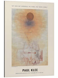 Magnettafel Grenzen des Verstandes, 1927