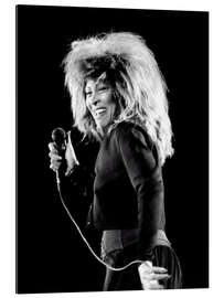 Quadro em plexi-alumínio Tina Turner, Zurich, 1987