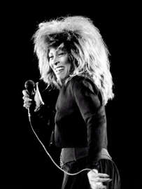 Magnettafel Tina Turner, Zürich, 1987