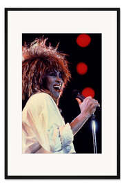 Gerahmter Kunstdruck Tina Turner in Concert II
