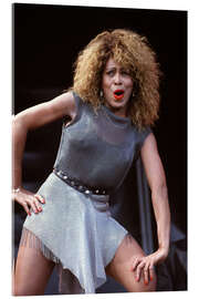 Cuadro de metacrilato Tina Turner in Valle Hovin Stadium, 1990