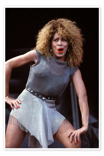 Plakat Tina Turner in Valle Hovin Stadium, 1990