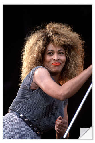 Sticker mural Tina Turner, Oslo Concert, 1990