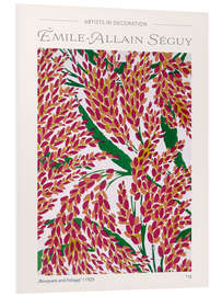 Foam board print Plate 15, From "Bouquets and Foliage", c.1925