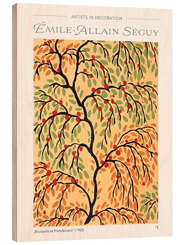 Stampa su legno Bouquets and Foliage, 1925