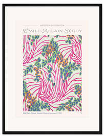 Gerahmter Kunstdruck Motiv aus "Floreal: Dessins &amp; Coloris Nouveaux", 1920