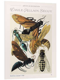 Foam board print Plate 6 From "Insectes", 1930