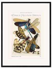 Framed art print Plate 10 From "Insectes", 1930