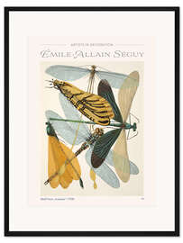 Gerahmter Kunstdruck Tafel 9 aus "Insekten", 1930