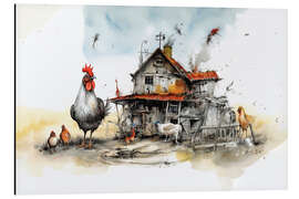 Magnettafel Lustiger Bauernhof I