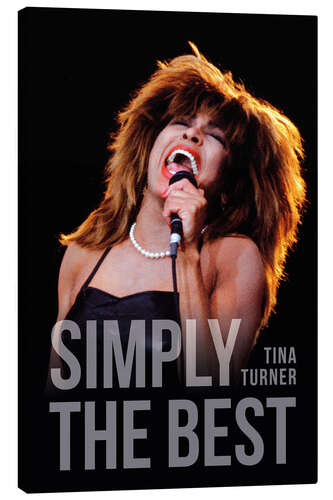 Canvas print Tina Turner - Simply The Best