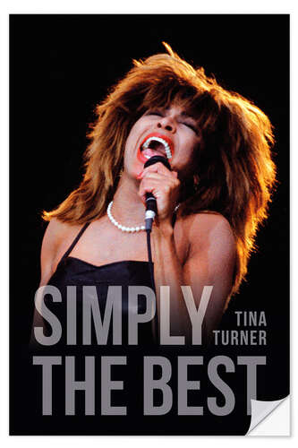 Självhäftande poster Tina Turner - Simply The Best