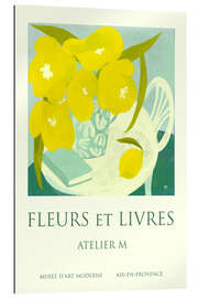 Gallery print Fleurs Et Livres