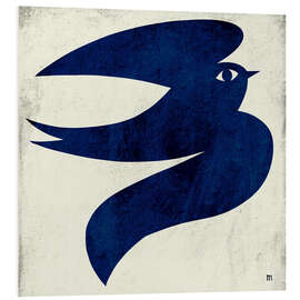 Quadro em PVC Blue Bird Flight