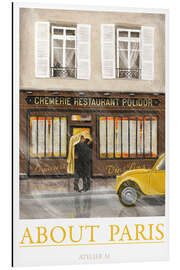 Magnettafel About Paris in Autumn