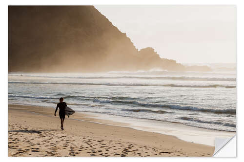 Vinilo para la pared Surfer at the Beach, Australia