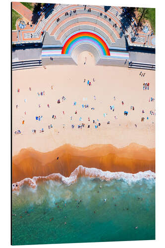 Stampa su alluminio Coogee Beach Aerial, Australia
