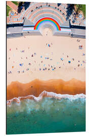 Print på aluminium Coogee Beach Aerial, Australia