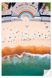 Autocolante decorativo Coogee Beach Aerial, Australia