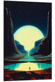 Magnettafel Nie mit dir verloren