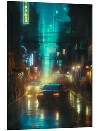 Magnettafel Neon Cyberpunk Alle