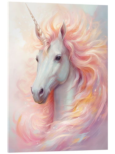 Obraz na szkle akrylowym Fantastically Beautiful Unicorn