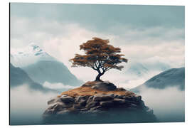 Tableau en aluminium Silence